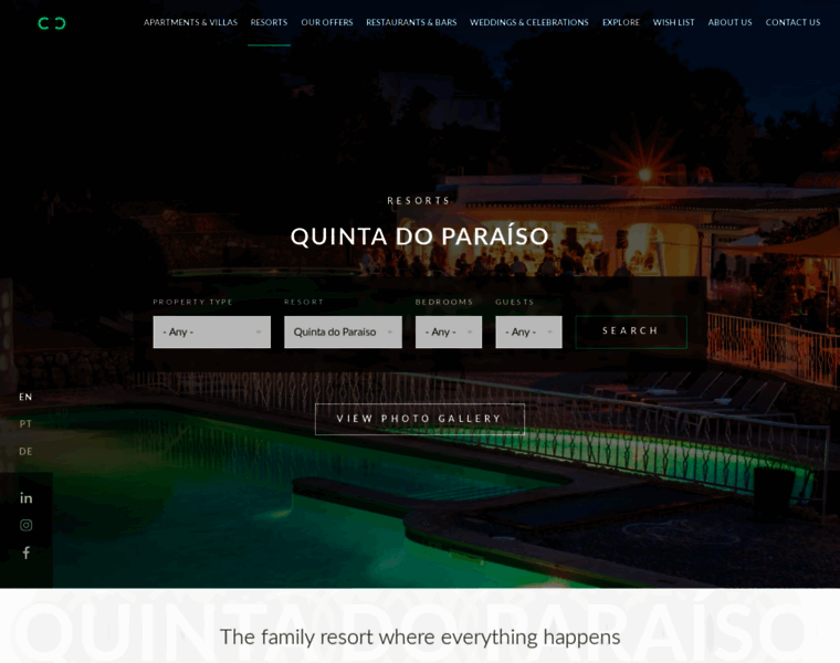 Quinta-do-paraiso.pt thumbnail