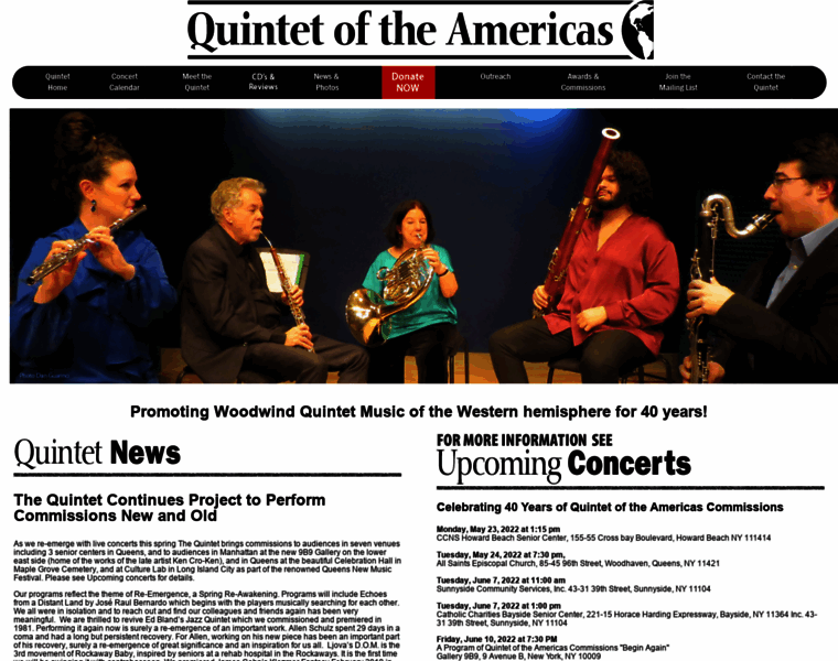Quintet.org thumbnail