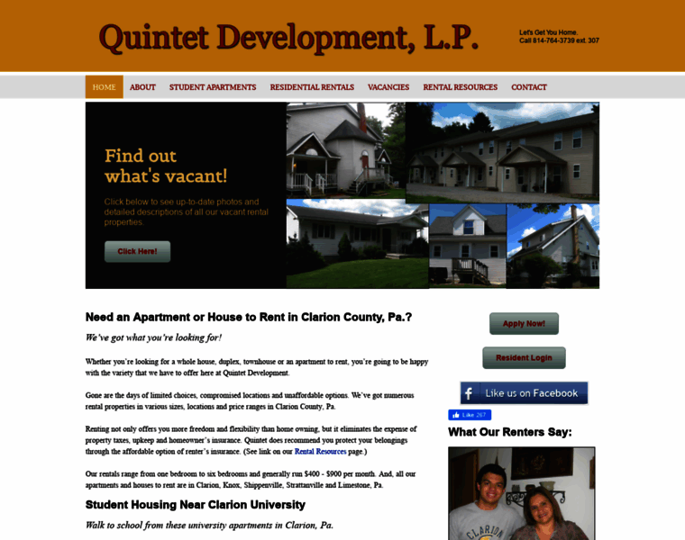Quintetdevelopment.com thumbnail