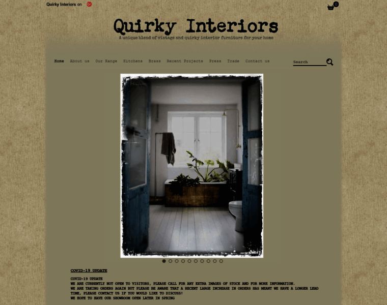 Quirkyinteriors.co.uk thumbnail