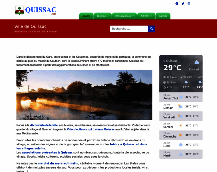 Quissac.com thumbnail