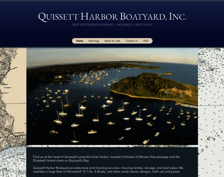Quissettharborboatyard.com thumbnail