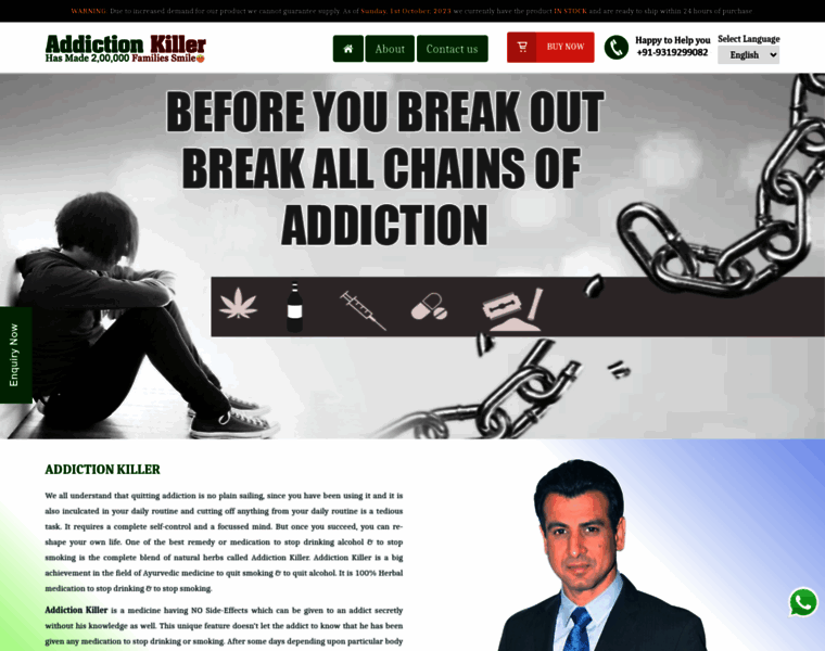 Quit-addiction.com thumbnail