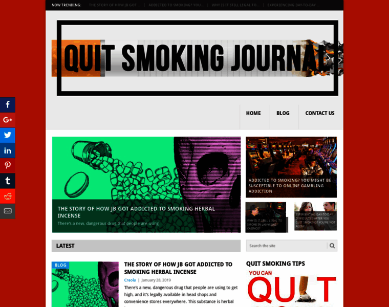 Quitsmokingjournals.com thumbnail