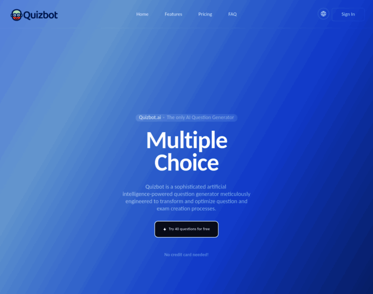 Quizbot.ai thumbnail Quizbot.ai thumbnail