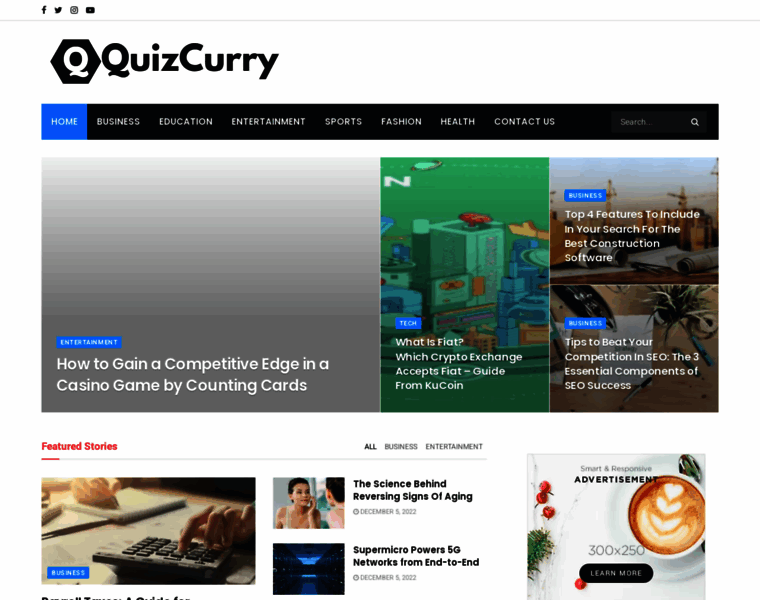Quizcurry.com thumbnail
