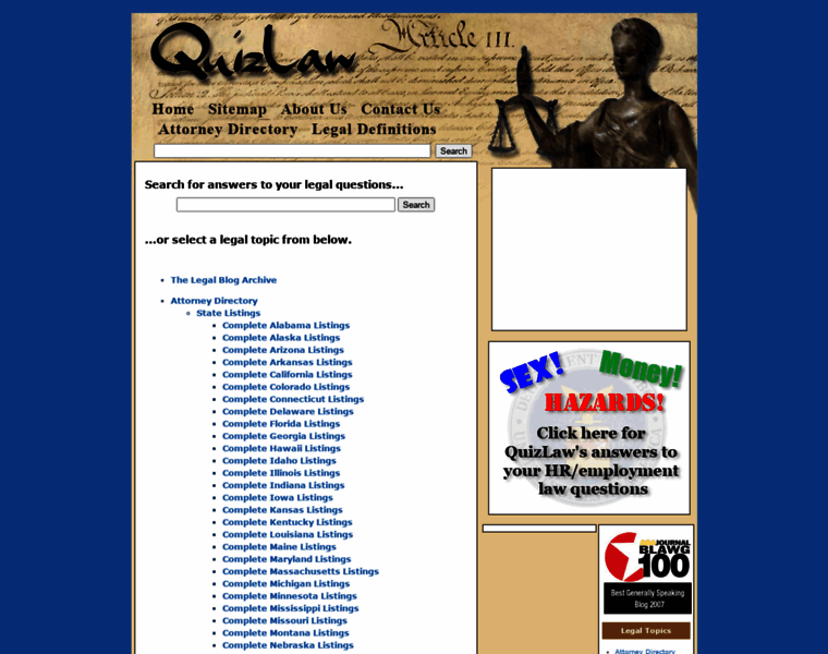 Quizlaw.com thumbnail