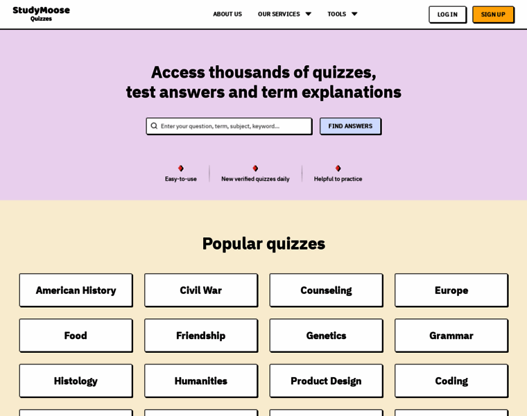 Quizzes.studymoose.com thumbnail