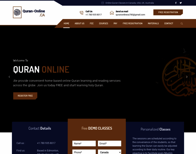 Quran-online.ca thumbnail