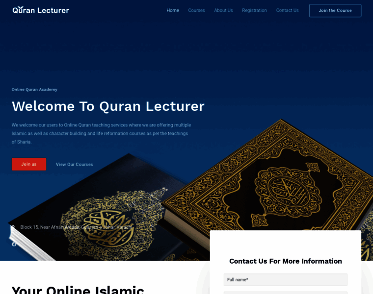 Quranlecturer.com thumbnail
