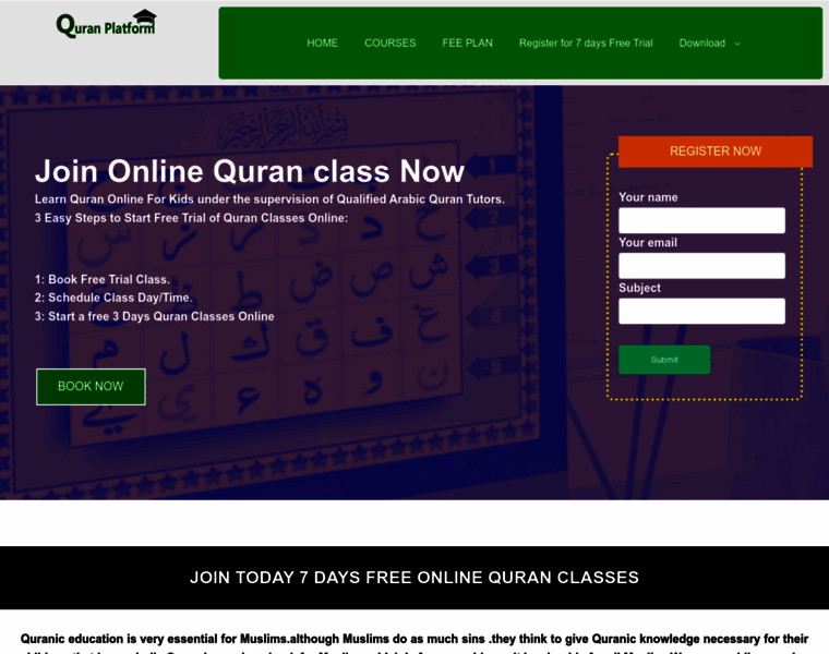 Quranplatform.com thumbnail