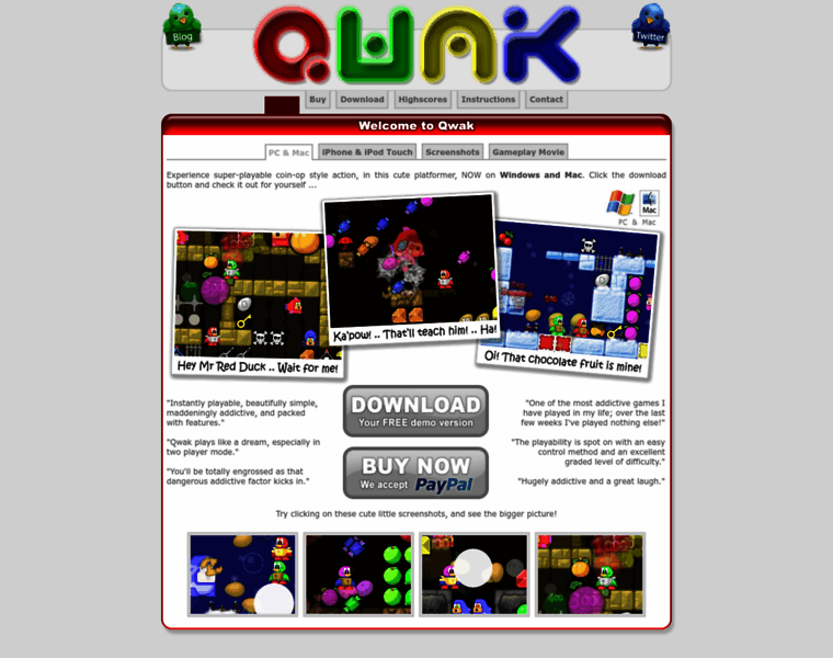 Qwak.co.uk thumbnail