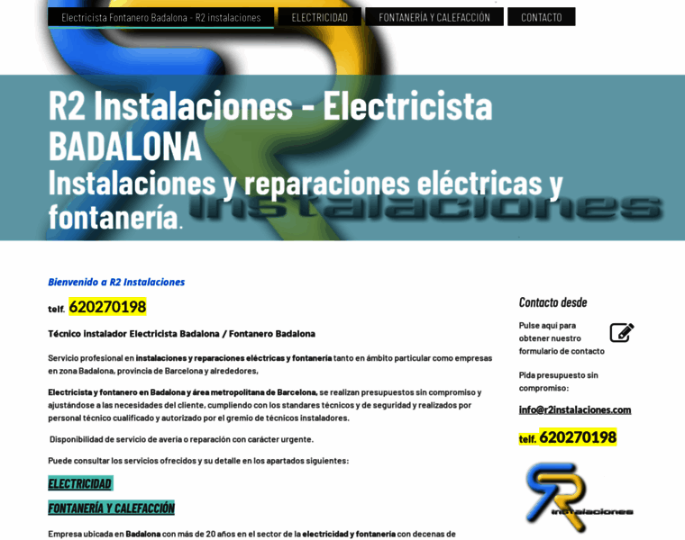 R2instalaciones.com thumbnail