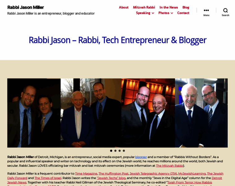 Rabbijason.com thumbnail