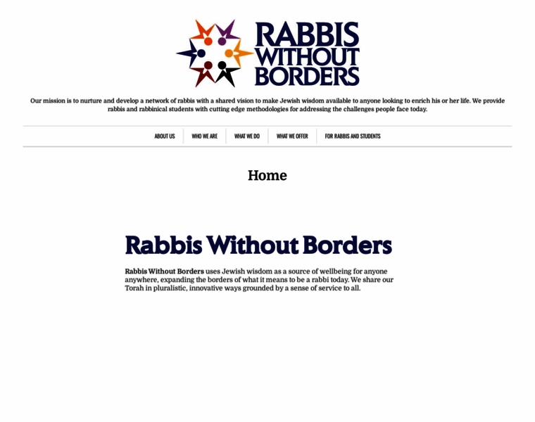 Rabbiswithoutborders.org thumbnail