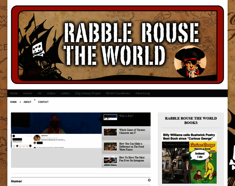 Rabblerousetheworld.com thumbnail