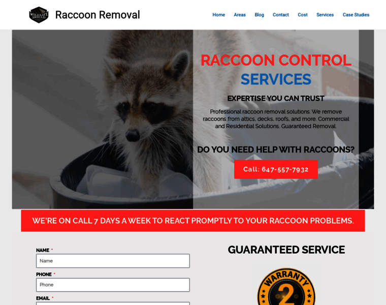 Raccooncontrol.ca thumbnail