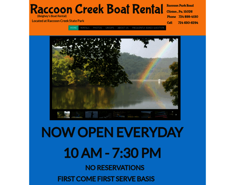 Raccooncreekboatrental.com thumbnail