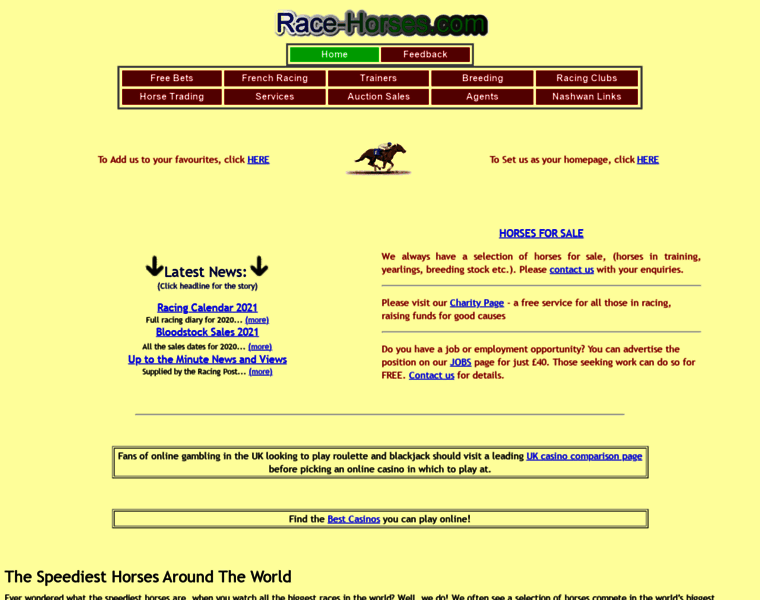 Race-horses.com thumbnail