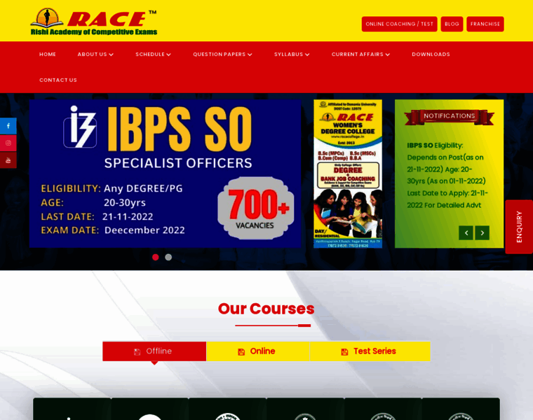 Race4bankexams.in thumbnail