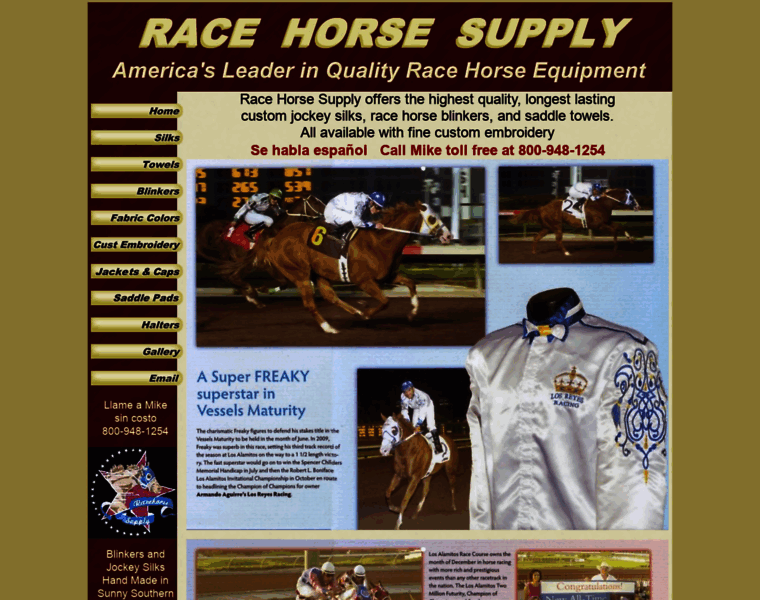 Racehorsesupply.com thumbnail