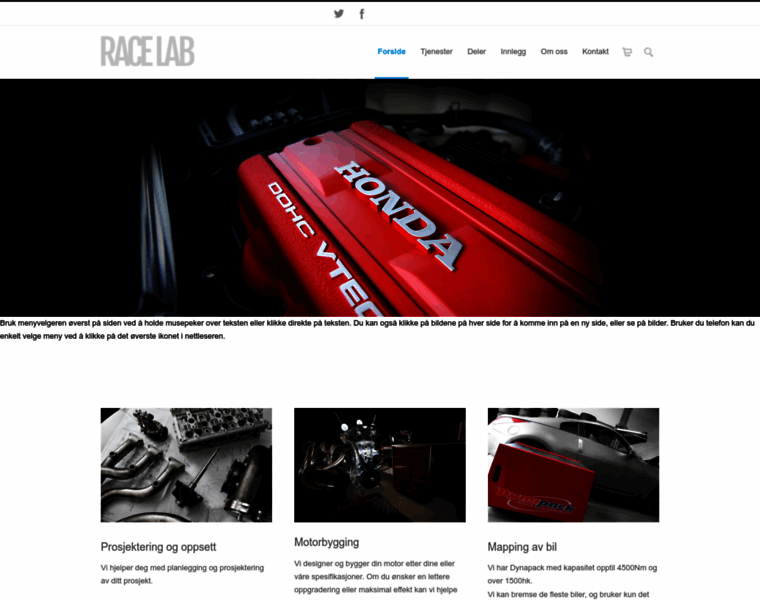 Racelab.no thumbnail