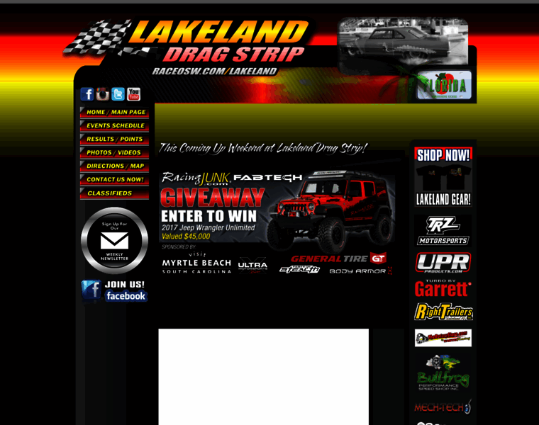 Racelakeland.com thumbnail