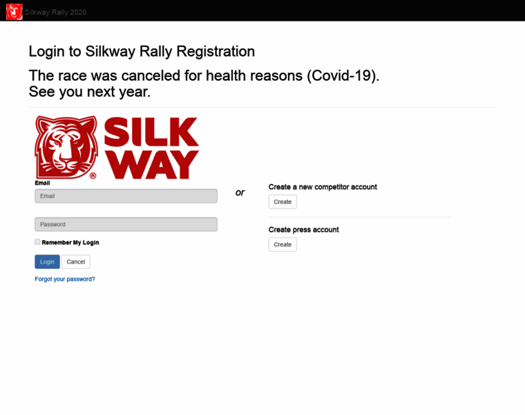 Raceregister.online thumbnail