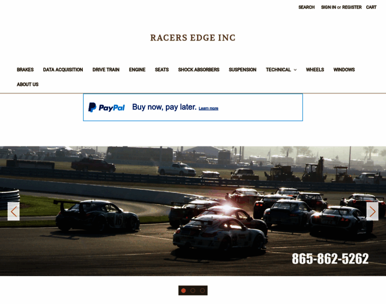 Racersedge-inc.com thumbnail