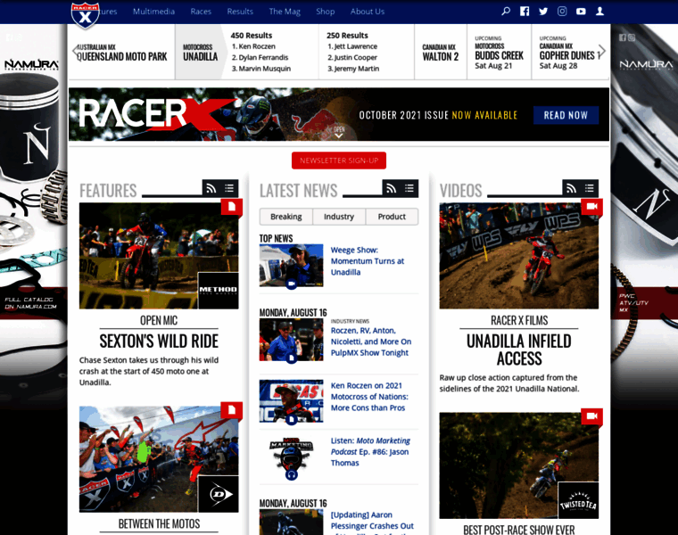 Racerxill.com thumbnail