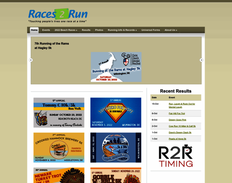 Races2run.com thumbnail