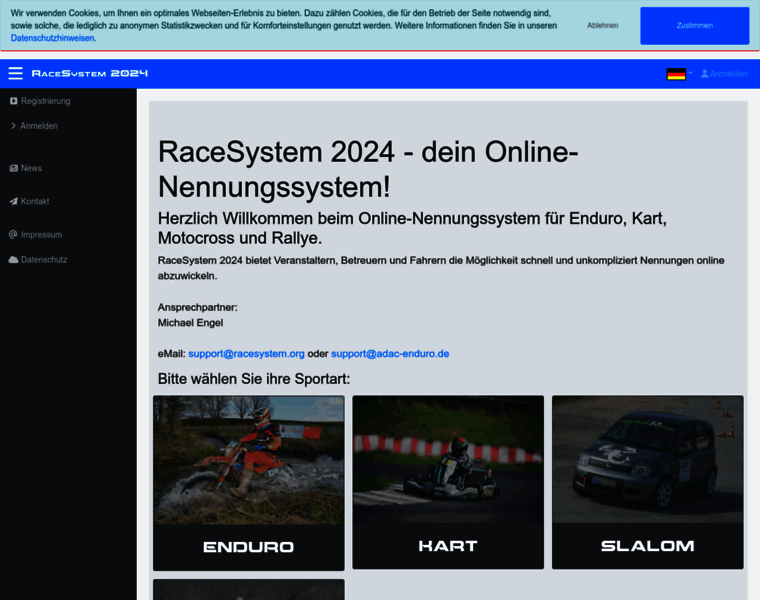Racesystem.org thumbnail