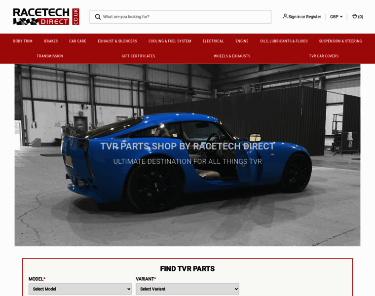 Racetechdirect.co.uk thumbnail