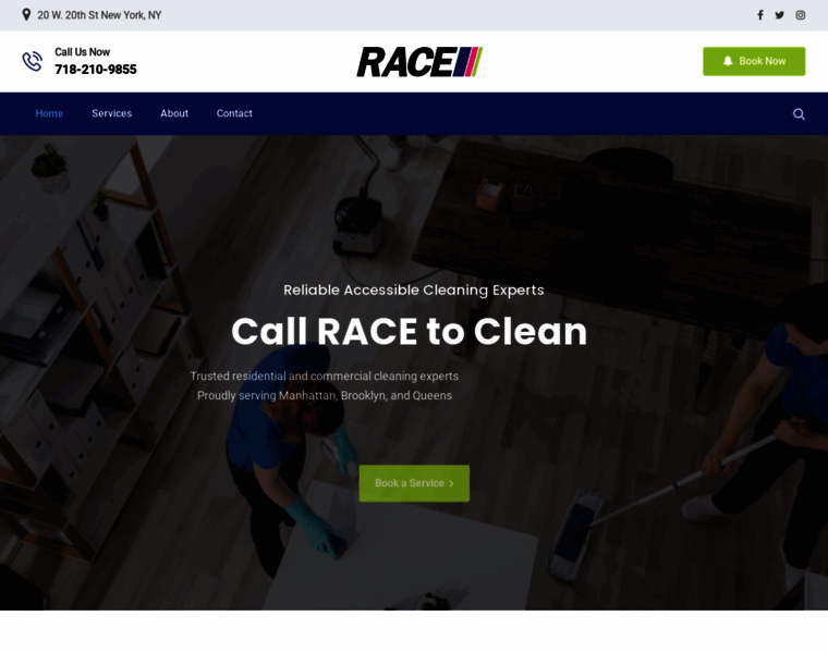 Racetoclean.com thumbnail