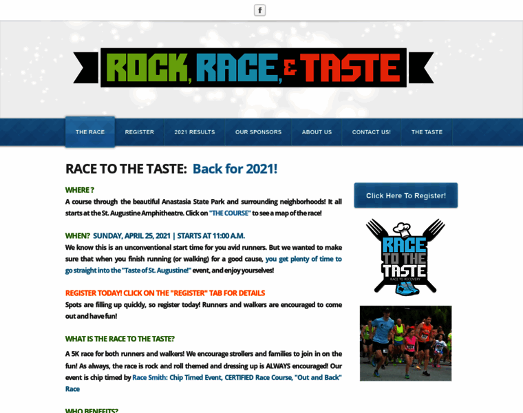 Racetothetaste.org thumbnail