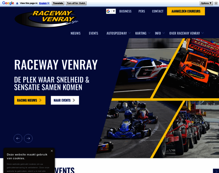 Racewayvenray.com thumbnail
