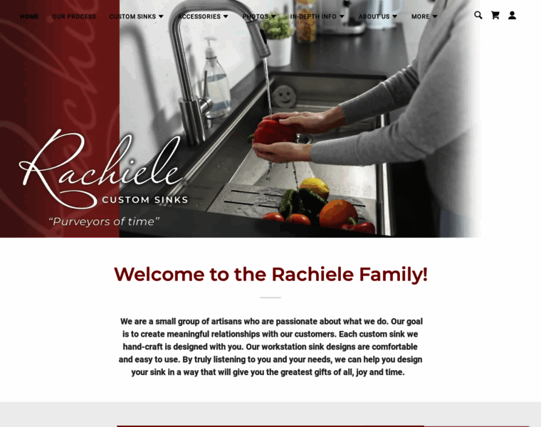 Rachiele.com thumbnail