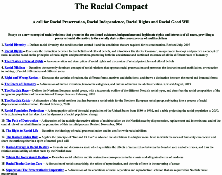 Racialcompact.com thumbnail