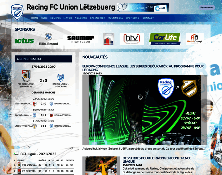 Racing-union.lu thumbnail