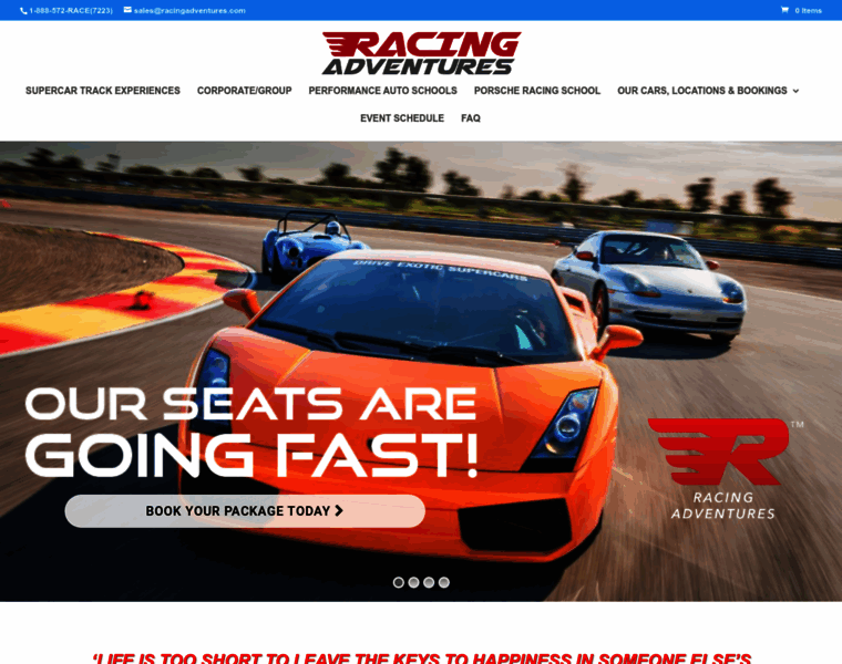 Racingadventures.com thumbnail