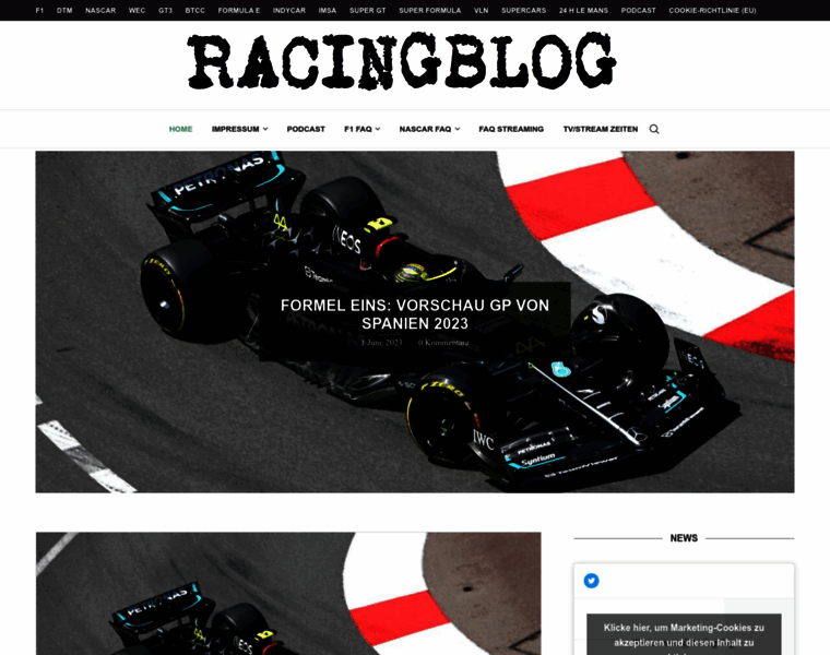 Racingblog.de thumbnail