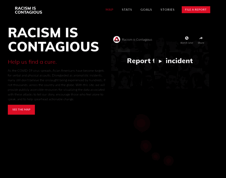 Racismiscontagious.com thumbnail