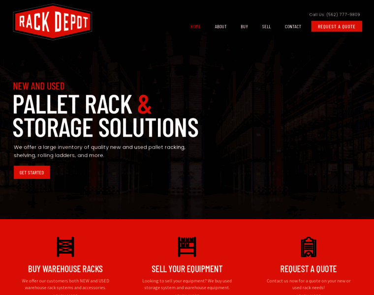 Rack-depot.com thumbnail