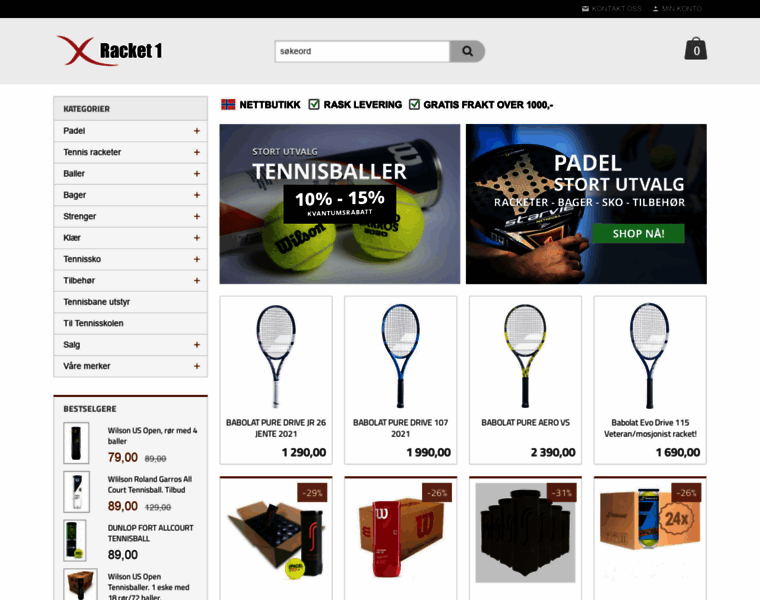 Racket1.com thumbnail