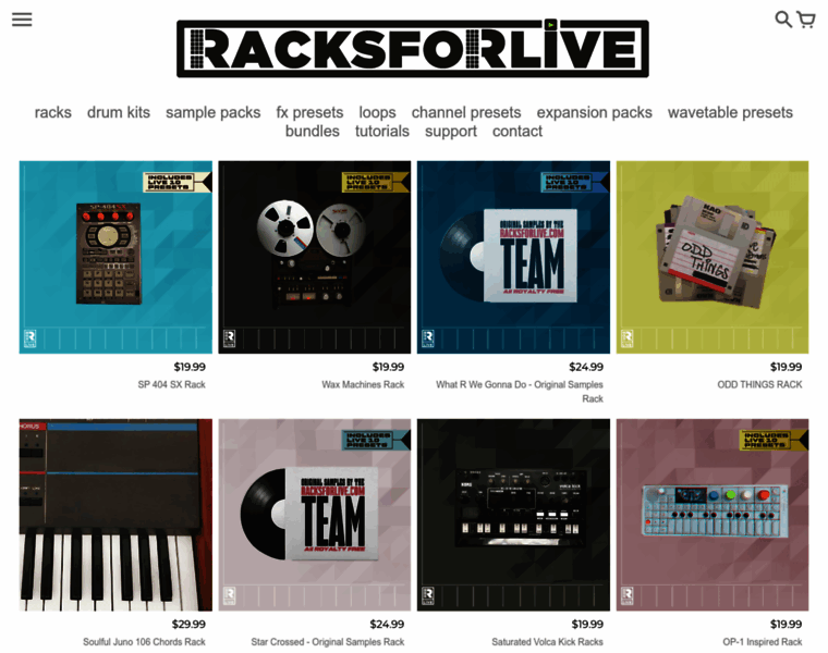 Racksforlive.com thumbnail