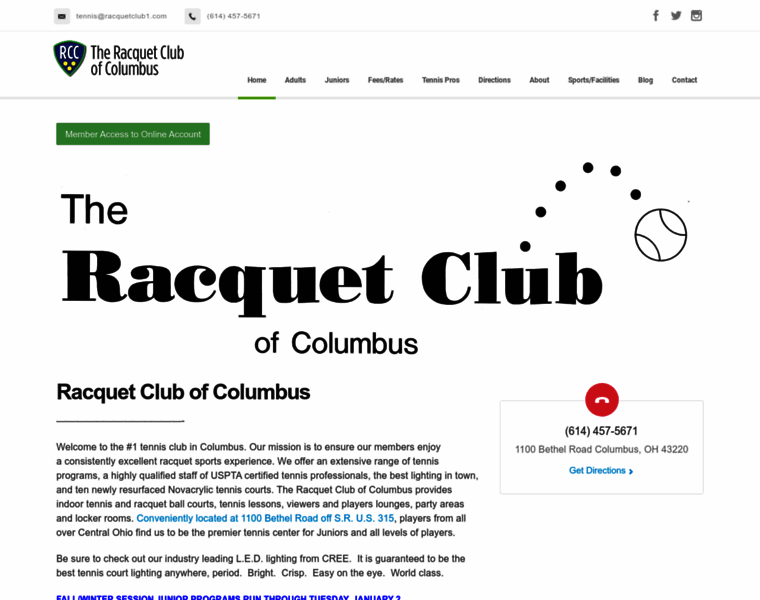Racquetclub1.com thumbnail
