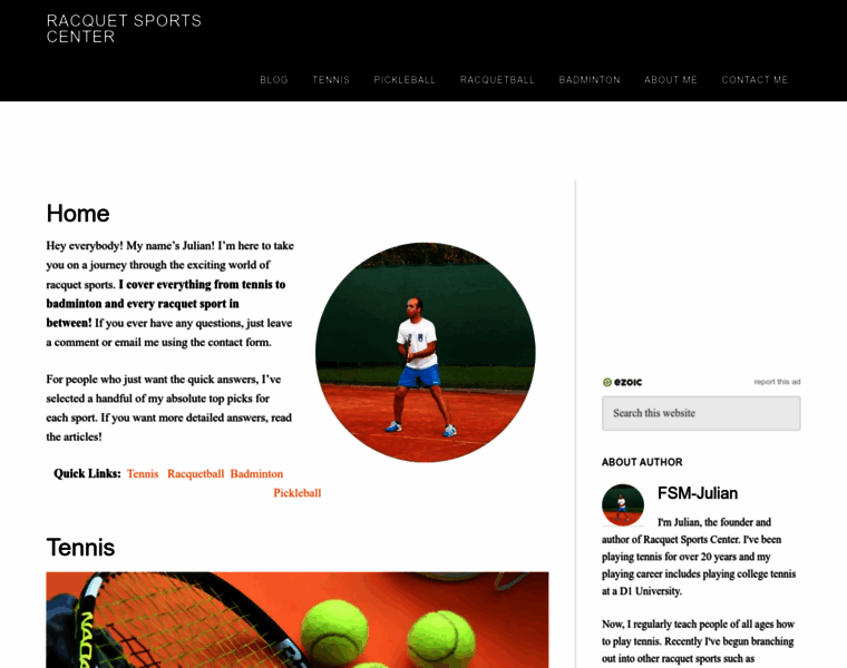 Racquetsportscenter.com thumbnail