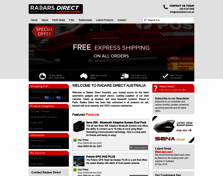 Radarsdirect.com.au thumbnail