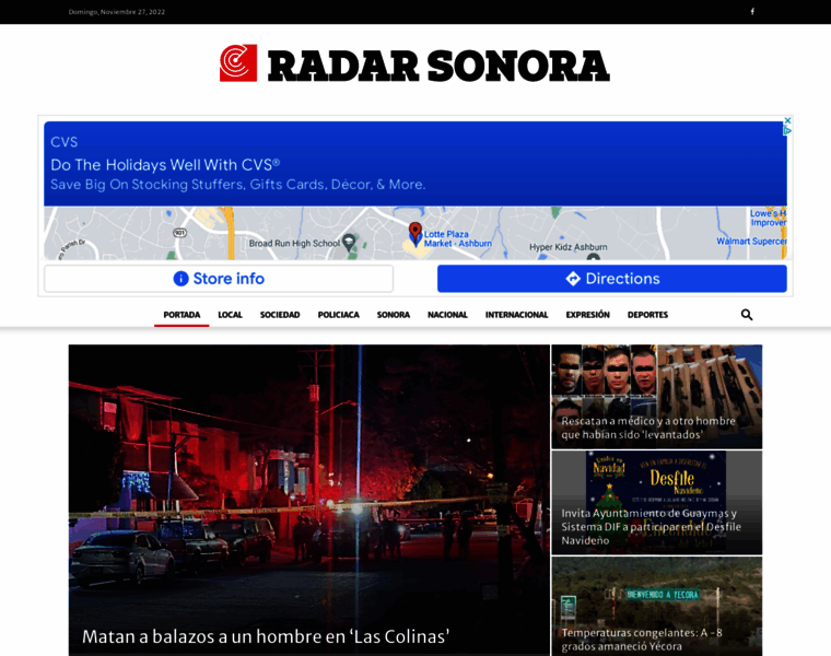 Radarsonora.com thumbnail