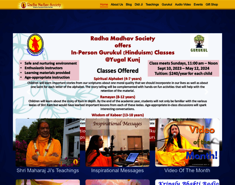 Radhamadhavsociety.org thumbnail